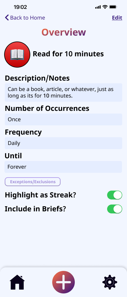 user interface displaying a filled-in habit