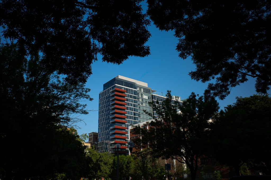 Photo of the Milieu apartment complex in the West Loop in Chicago, IL